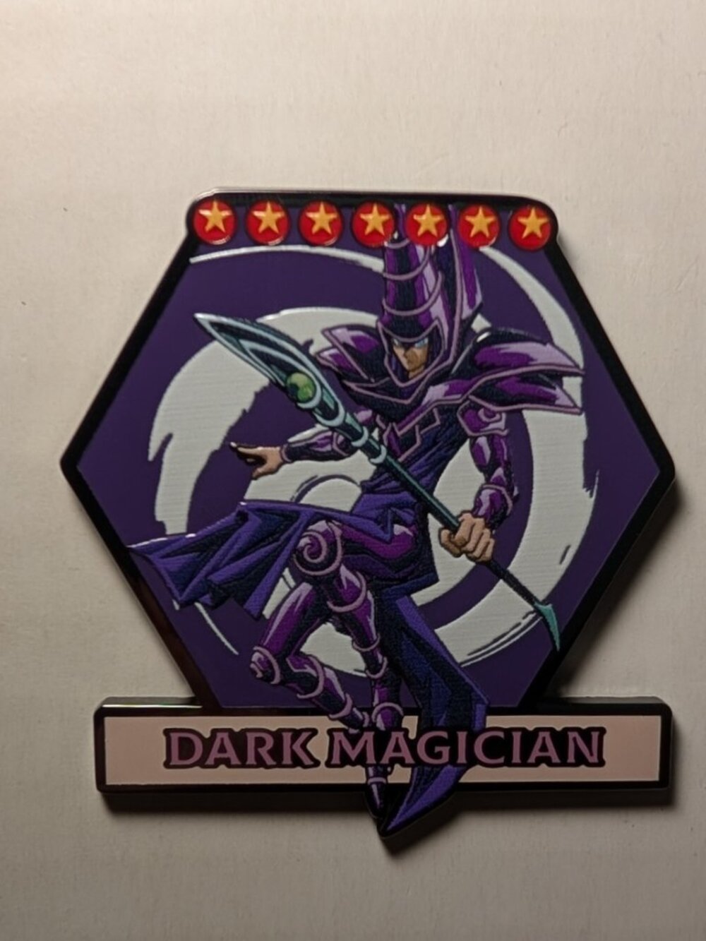 Yugioh Mystery Series Dark Magician Enamel Pin Official Collectible Lapel Badge